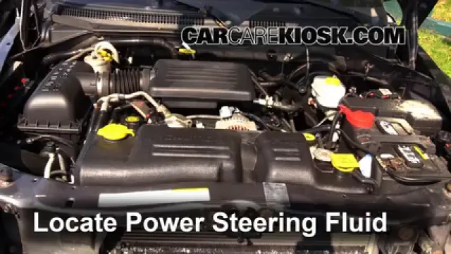 2003 Dodge Dakota SLT 4.7L V8 Crew Cab Pickup (4 Door) Power Steering Fluid Add Fluid